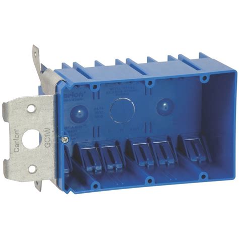 3-gang old work box metal|double gang shallow box.